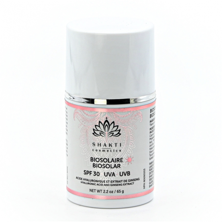 SHAKTI - Biosolaire SPF 30 UVA UVB