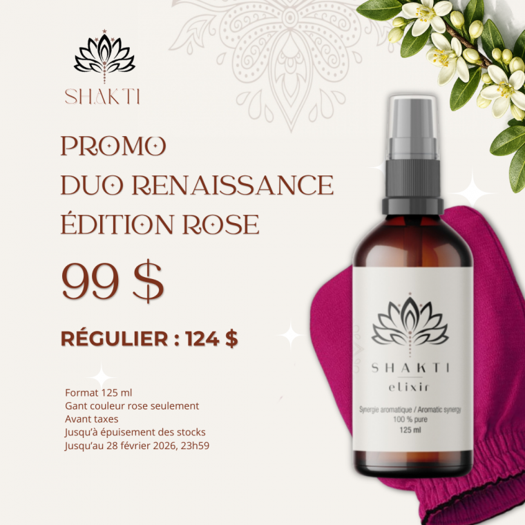 1- Promo Duo Renaissance - Édition Rose